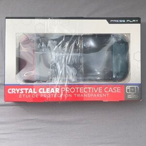 🆕- Crystal Clear Protective Case for Nintendo Switch